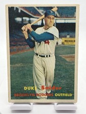 1957 Topps Duke Snider #170 Brooklyn Dodgers VG-EX picture