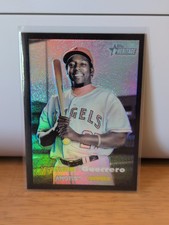 2006 Topps Heritage - Chrome Vladimir Guerrero #27 Black Refractor /57 SWEET picture