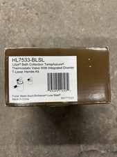 Brizo HL7533-BLSL Litze Kit: T-Lever for Thermostat Valve Trim, Matte Black/Luxe picture