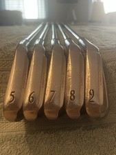 Bridgestone J40 Forged Iron Set Men’s RH 5-9 Steel Stiff Shafts Lamkin Grips picture