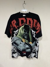 Civil Regime X Marvel Dr Doom American Classic Oversized Tee - Black Size Medium picture