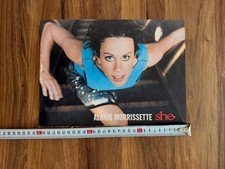 Alanis Morissette Mel C Double Sided Vintage Magazine Poster SHE Rare 1990s picture