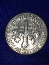 1977 D Dime Letters On Rim Error picture