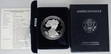 1994 P American Proof Silver Eagle $1 one Dollar coin With BOX and COA picture