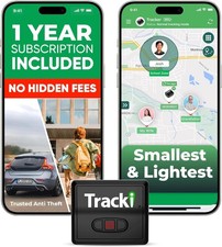 Tracki GPS Tracker for Vehicles – Real-Time 4G LTE includes 1 YEAR SUBSCRIPTION picture
