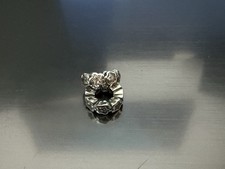 SET OF 2~ Genuine *RETIRED* Pandora S925 Sunshine Stars CZ Spacer Charm 791783CZ picture