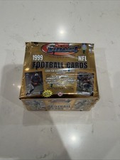 1999 TOPPS FINEST NFL FOOTBALL HOBBY BOX 24 PACKS DONOVAN MCNABB RC NEW SEALED picture