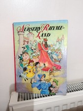 Vintage Rare 1950s Nursery Rhyme-Land Childrens Book By Hilda Boswell picture