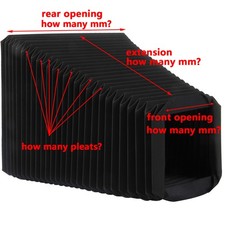 Professional Custom Replacement Bellows for 8x10 Large Format Film Camera DIY picture