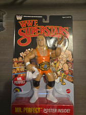 Mattel WWE Superstars Mr. Perfect Action Figure w/ Belt, Poster Inside picture