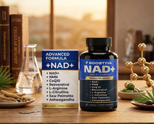 Boostiva NAD+ Supplement for Men CoQ10 Resveratrol Lycopene Anti Aging 60 Caps picture