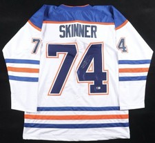 ‼️LET’S GO OILERS‼️ STUART SKINNER signed jersey - Edmonton Oilers (Beckett) picture