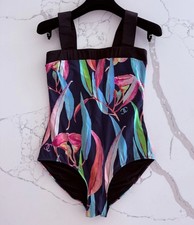CHANEL 20C Swimsuit Bathing Suit Bodysuit One Piece Size38 M picture