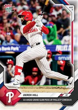 Derek Hill Go-Ahead Grand Slam 2026 MLB Topps NOW Card 518 Presale picture