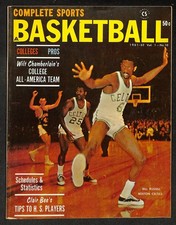 1961-62 Complete Sports Basketball Bill Russell/KC Jones Celtics Cover 210914 picture