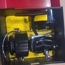 Garcia Mitchell 300 Vintage Spinning Reel Black  Anti-Reverse w/ Box & Paperwork picture