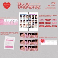 ZB1 ZEROBASEONE x BLUE PARADISE DIGIPACK VER ALBUM PHOTOCARD FILM OFFICIAL WOONG picture