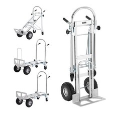 Heavy Duty Aluminum Hand Truck 4-in-1 1000 Lbs Capacity Convertible Dolly Cart picture