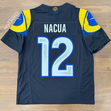 Nike Puka Nacua Los Angeles Rams  Rivalries Collection Stitched Limited Jersey picture