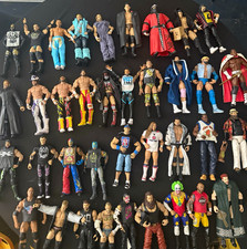 Mattel WWE Mixed Lot Wrestling Action Figures 38 Unboxed John Cena Rock picture