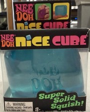 Schylling NeeDoh Nice Cube Super Solid Squish Blue 2022 MPN 26072YP picture