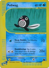 Poliwag - 87/144 - Pokemon Skyridge Reverse Holo Rare Card LP picture