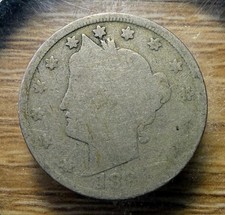 1895 Liberty Head V Nickel - Actual Coin Shown -  & Tracking INV#10 picture
