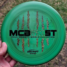 Discraft Zone Paul McBeth 6X Claw World Champion Special Edition 173-174g Green picture