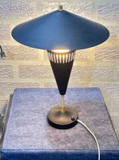 1950's Extremely Rare and Adjustable Brass Table Industrial Italian Stilnovo picture