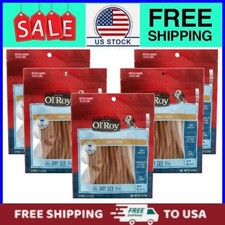 Combo 5pack Ol' Roy Rawhide-Free Twist Sticks with Peanut Butter, 50 Count picture