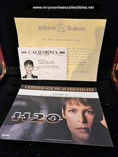 Halloween H20 Original Production Used John Tate Permission Slip & Keri ID Prop picture