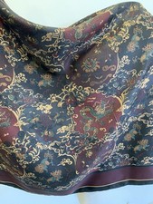 Vintage LIBERTY Large Square Scarf 34