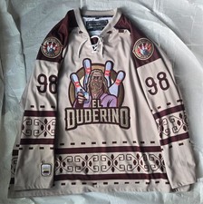 geeky jerseys The Big Lebowski El Duderino jersey 5xl classic Jeff Bridges picture