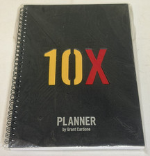 10X Planner by Grant Cardone – Daily Success & Goal Planner – Brand New picture