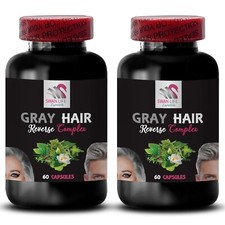 Timeless Color Formula - GRAY HAIR REVERSE - Natural Shine Mix 2 Bottles 120 Cap picture