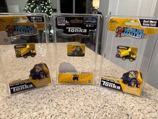 Super Impulse World's Smallest Tonka Front Loader Figure NEW IN STOCK Lot of 3 picture