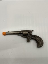 Antique 1876 Centennial Cast Iron Toy Cap Gun Pistol - J. & E. Stevens - WORKING picture