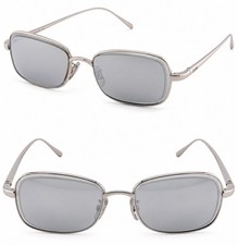 LOEWE LW40159U 40159 Metal Seashell Silver Mirrored Unisex Fashion Sunglass 16C picture