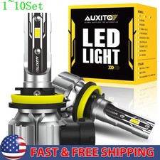AUXITO H11 H8 LED Bulbs Headlight Conversion Low Beam Lamp Super White 1-10Set picture