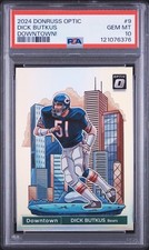 2024 Donruss Optic Dick Butkus Downtown PSA 10 GEM MT Chicago Bears  picture