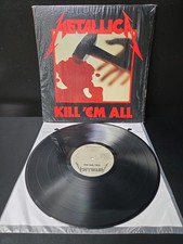 Metallica Kill Em All Lp Vinyl 1983 OG Early Press 'Megaforce' Press W/Shrink EX picture