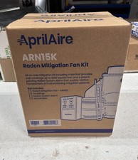 AprilAire ARN15K Radon Mitigation Fan Kit ARN15F w/ Alarm NEW Factory Sealed picture