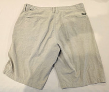 Billabong Crossfire Submersible Men’s Gray Solid Board Shorts Polyester picture