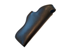 New Galls Gear Leather Holster For Smith Wesson Model 66 RH Black Suede Lined picture