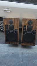 Martin Super Sound System Gamma 1200M Large Wooden Speakers – Heavy HiFi Stereo. picture