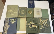William Hamilton Gibson lot of 10 books Sharp Eyes Pastoral My Studio Neighbors  picture