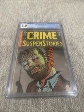 Crime Suspenstories #20 CGC 3.0🔥Classic Hanging Cover🔥EC 1953/4 SOTI picture