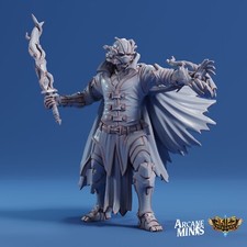 Warforged Pirate Captain Sword Pose 1 | Arcane Minis | D&D Miniature picture