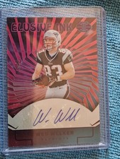 2024 Panini Illusions Elusive Ink Wes Welker #EI-WWR Purple /50 (AU) picture