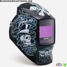 *NEW* Miller Digital Elite Lucky's Speed Shop Welding Helmet w/Clearlight 4X picture